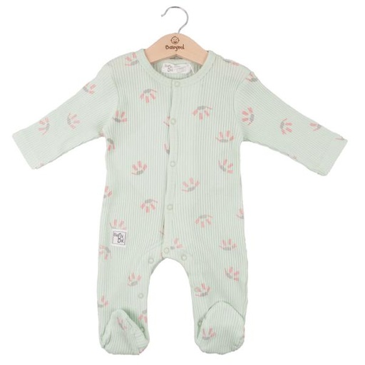 [BBL1308256M] Pijama Manga Larga en Caja Color Verde Agua Niña 6m (613652)