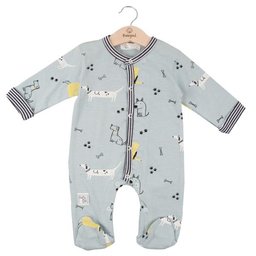 [BBL1308409M] Pijama Manga Larga en Caja de Perritos Niño 9m (614307)