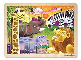 [MD12937] Rompecabezas de Madera La Selva 24pzs 3a+