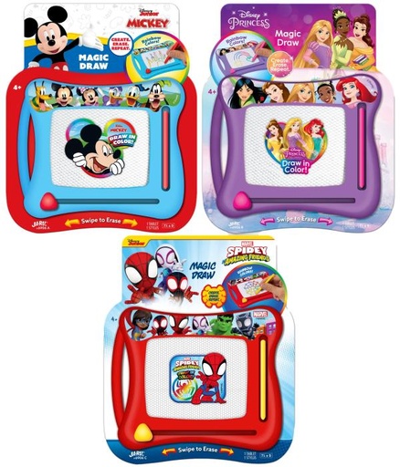 [JU6906] Pizarra Mágica Magnética Disney (Surtido de 3 - Se veden por separado ) 4a+ ( 6906A-B-C )