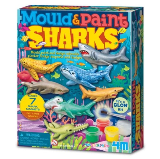 [4M4785] Figuras Marinas 3D Moldea y Pinta 5a+