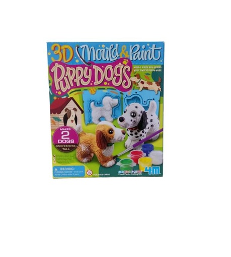 [4M4784] Moldea tu Mascota de yeso en 3D Y Pintala 5a+