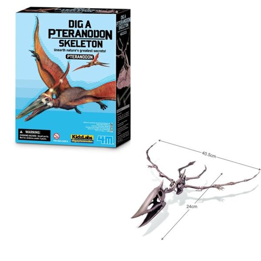 [4M3459] Kidz Labs Cava y Arma Tu Fósil de Pteranodon 8a+