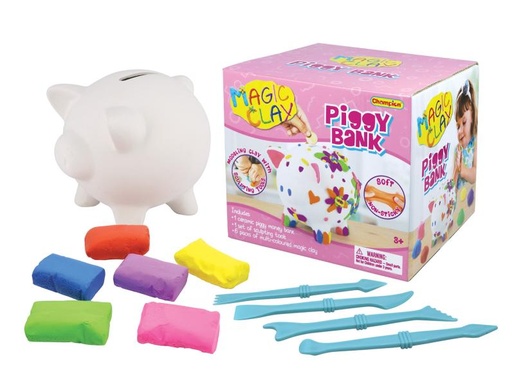 [CMDIY841] Alcancía Cerdito de Cerámica para Decorar 8a+