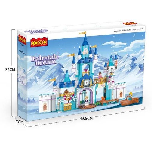 [CO2005] Cogo - Castillo de Princesas 644pzs