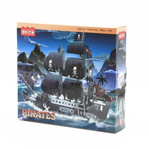 [CO2112] Barco Pirata Armable 298Pzs 6a+
