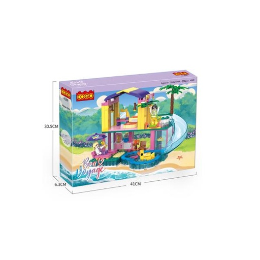 [CO4589] Cogo - Parque Acuático de Armar 380 Piezas 6a+
