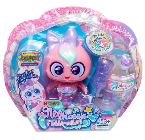 [DI998620] Neo Bebé Neoflobbi Sirena Flobbirena Rosa 3a+