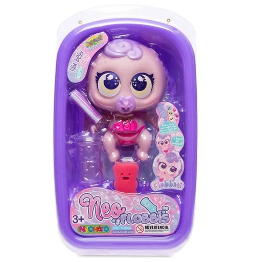 [DI992802] Neo Bebé Neoflobbi Flobbeti Rosa 3a+