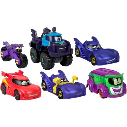 [MTHML12] Fisher Price /  Mini Carros Batwheels DC 3A+ ( Surtido de 6  - Se venden por Separado )