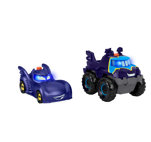[MTHML24] Fisher Price /  BatWheels DC con Luz 3a+ ( Surtido de 2 Se venden por Separado )