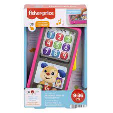 [MTHNM82] Fisher Price /  Ríe y Aprende Juguete para Bebés Smartphone Deluxe de Aprendizaje Rosa 936m