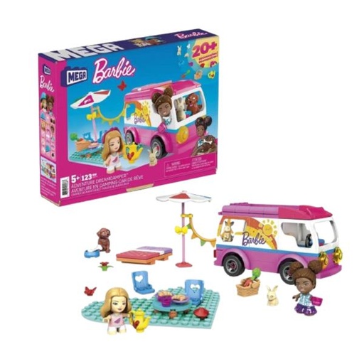 [MTGWR35] Mega Block Barbie Camper de Aventuras 5a+