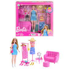[MTHPL78] Muñeca Barbie Con Set de Accesorios 3a+