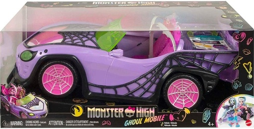 [MTHHK63] Vehiculo Monster High Ghoul Mobile 4a+