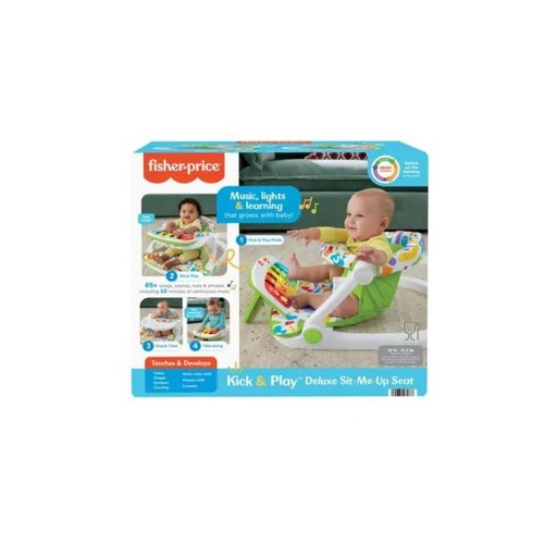 [MTHNN43] Fisher-Price - Silla de Lujo con Piano Musical 6m+ 11.3 KG Máximo