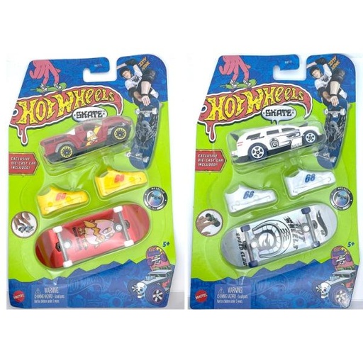 [MTHGT71] Hot Wheels -  Skate Patineta C/ Carrito Surt/5 5a+