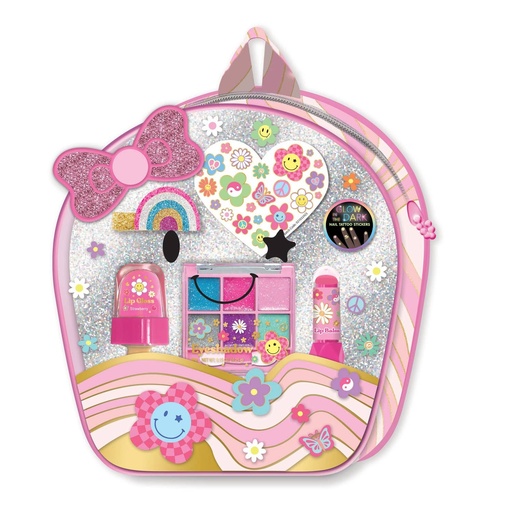 [HF140GF] Bolso de Cosméticos de Flores 8a+