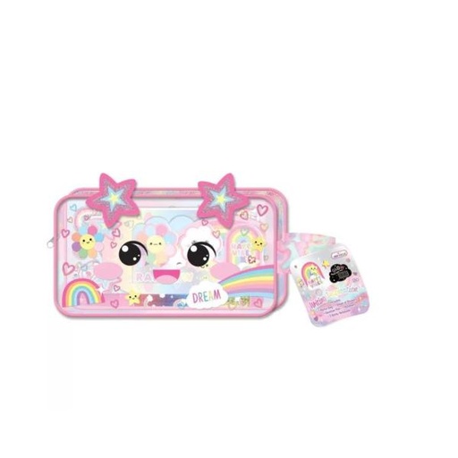 [HF329RB] Cartuchera con Bloc de Notas C/ Accesorios 5a+