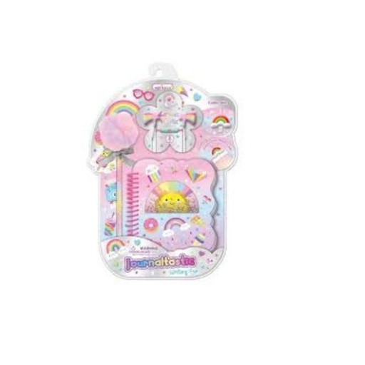 [HF610RB] Mini Libreta con Audifonos de Arcoiris 5a+