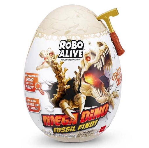 [ZU71102] RoboAlive Mega Dino Fossil Sorpresa 5a+ ( Surtido de 2 Se venden por Separado )