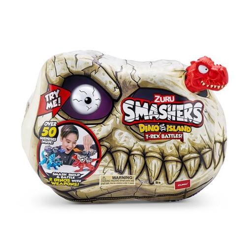 [ZU74102] Smashers Dino Island TRex Battles Sorpresa 3a+ ( Surtido de 2 Se venden por Separado )