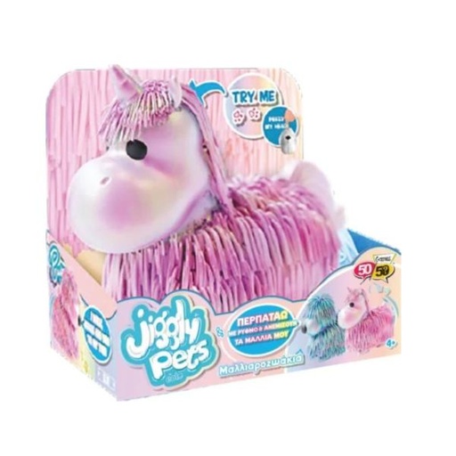 [EOJP002] Mascotas Jiggly Unicordio Camina y Sonido 4a+( Surtido de 3 Se venden por separado )