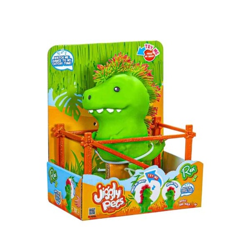 [EOJP010] Jiggly Pets Dinosaurio TRex Con Movimientos y Sonidos 4a+