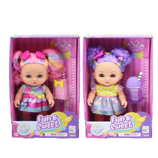 [GIG22427] Muñeca Fun & Sweet Dream Collection 2a+ ( Surtido de 2 - Se venden por Separado )