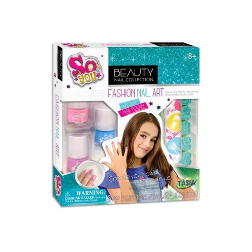 [TA08284] Set Arte de Uñas de Moda 8a+