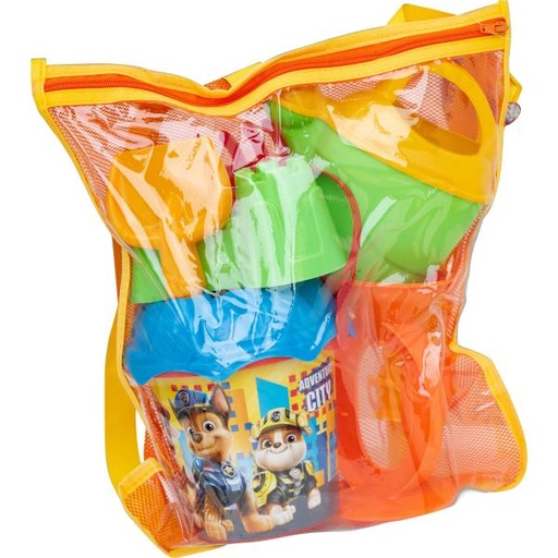 [PI10988] PAW PATROL SET DE PLAYA EN BOLSA