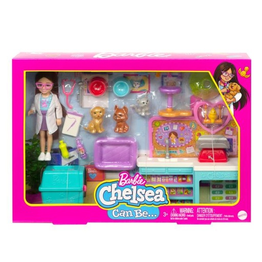 [MTHGT12] Barbie Chelsea Can Be Set de Veterinaria 3a+