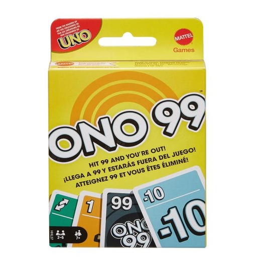 [MTHHL37] Mattel Games - Juego de Mesa Ono 99 7a+