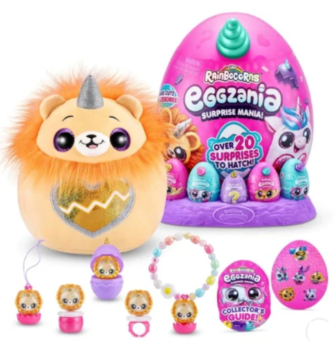 [ZU9258] Rainbocorns Eggzania Sorpresa Mania (Surtido de 3 Se venden por Separado )