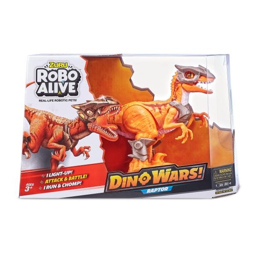 [ZU7133] Robo-Alive Dino Wars Raptor 3a+