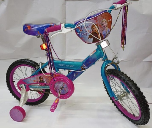 [PI16014FR] Bicicleta Deluxe de Frozen 16" 5a+
