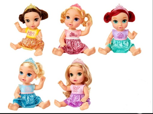 [JP217654] Muñecas Disney Bebés Princesas Surtido de 5 2a+ ( Se Venden por Separado )