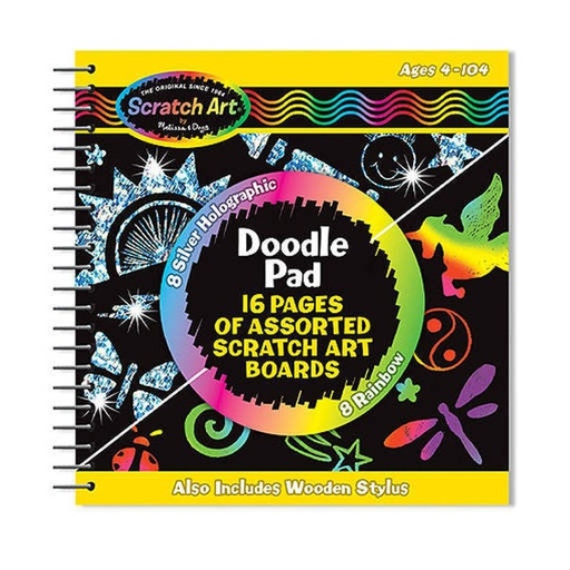 [MD15947] Libro para Raspar para Revelar el Dibujo 4a+