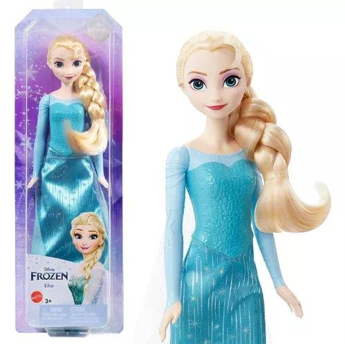 [MTHLW46] Hot Wheels Muñeca Princesa Disney Frozen Anna y Elsa 3a+ / Surtido de 3 Se Venden por Separado