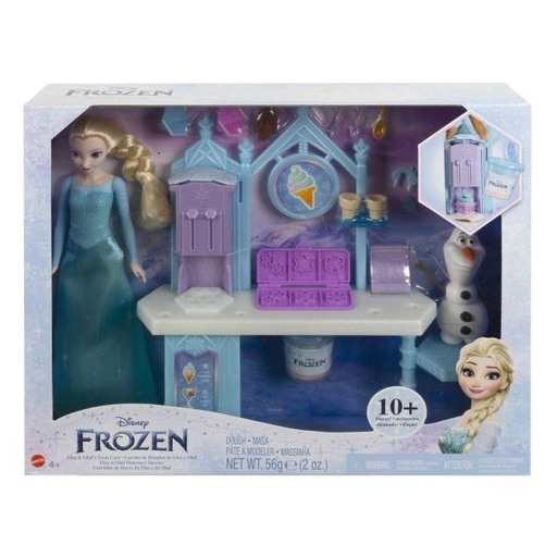 [MTHMJ48] Muñecas Frozen Carrito de Helados Elsa y Olaf 4a+