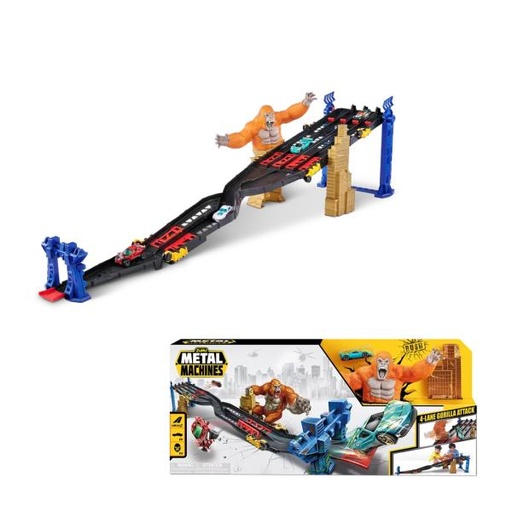 [ZU6769] Pista Metal Machines Ataque de Gorila 4a+