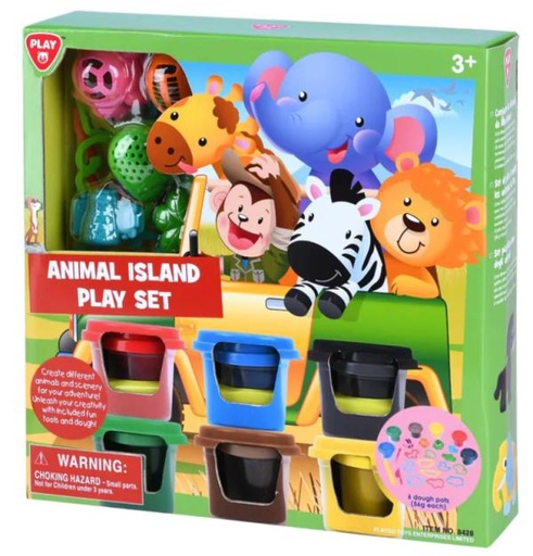 [PG8428] Set de Plasticina Animales de la Selva 3a+