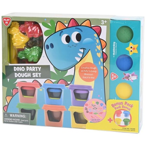 [PG8429] Set de Plasticina con Moldes de Dinosaurios 3a+