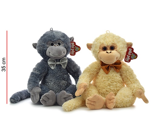 [PT4483] Peluche de Mono 35cm 2a+ ( Surtido de 2 Se venden por Separado )