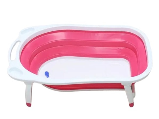 [AC212503131] Tina Portátil Plegable Rosada  0-18m (001313)