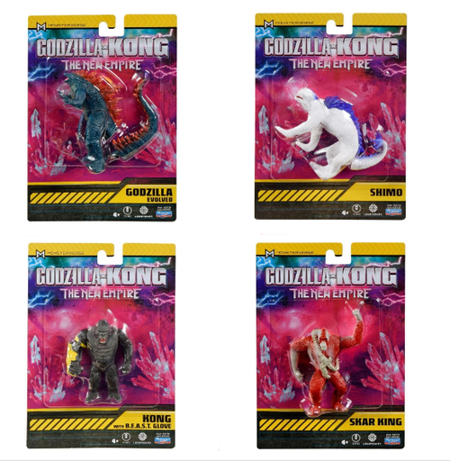 [BT35720] Figuras de Godzilla x Kong el Nuevo Imperio 4a+ ( Surtido de 4 Se venden por Separado )