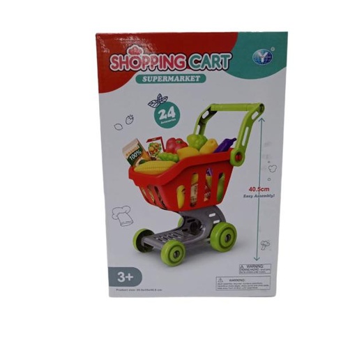[WWYDF55091] Carrito de Compras Rojo 3a+ (451550)