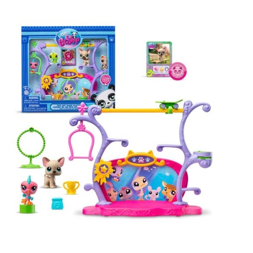 [BF00558] Mascotas Littles PetShop Set de Mascotas Got Talent 4a+