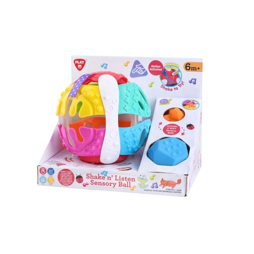 [PG2436] Bola Sensorial Sacude y Escucha 6m+
