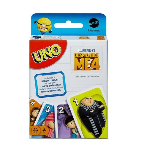 [MTHXT53] Mattel Games - Juego de Mesa Uno Mi Villano Favorito 4 7a+